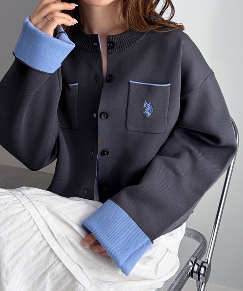 LOEFF（ロエフ） カーディガン 「LOEFF」ダメージ カーディガン UNISEX