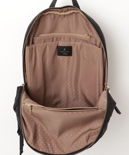 LANVIN en Bleu 「LANVIN Bleu」 リュック - ブラック レディース