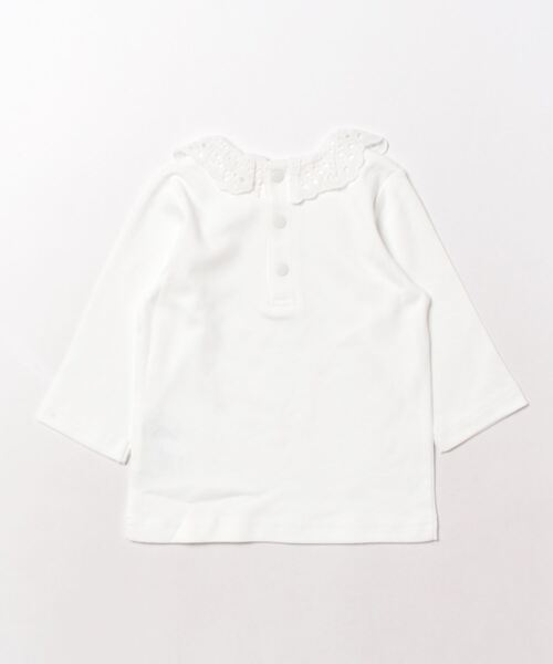 「maarook」 「KIDS」長袖カットソー 80cm ホワイト キッズ_画像2
