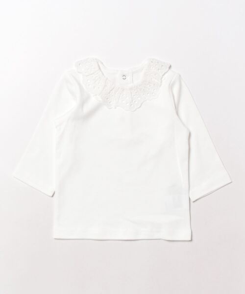 「maarook」 「KIDS」長袖カットソー 80cm ホワイト キッズ_画像7