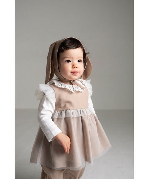 「maarook」 「KIDS」長袖カットソー 80cm ホワイト キッズ_画像9