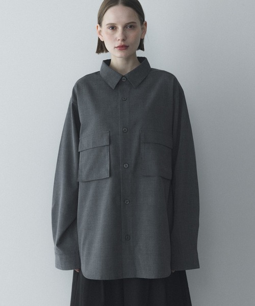 「remer」 長袖シャツ SMALL ブラック メンズ_画像5
