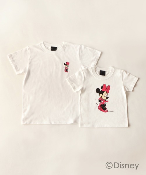 Tシャツ Tシャツ Zozo限定 Disney ディズニー 親子リンクコーデtシャツ ミニーマウス Zozotown Yahoo 店 通販 Yahoo ショッピング