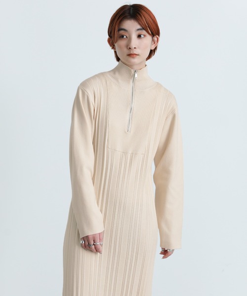 select MOCA（セレクトモカ） ワンピース 2021 AW ハイネックハーフ
