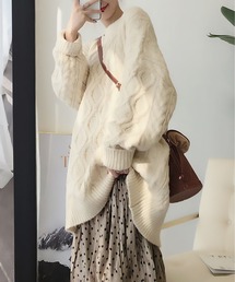 SETUP7（セットアップセブン） ニット セーター 「SETUP7」オーバー