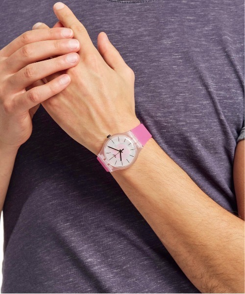 Swatch 腕時計 PINK DAZE レディース メンズ : ZOZOTOWN Yahoo