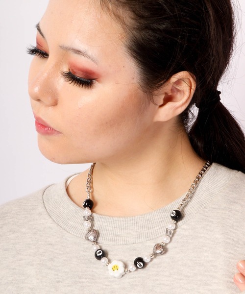 NORTH WORKS スマイル シルバー ネックレス amp japan(アンプジャパン)通販 GOTHIC TOKYO(ゴシック