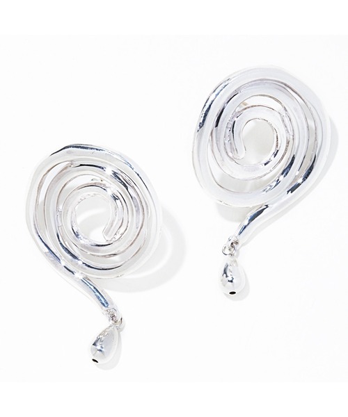 ビアズリー IRIS47 ピアス 「IRIS 47」drawing pierce AN3 レディース : ZOZOTOWN