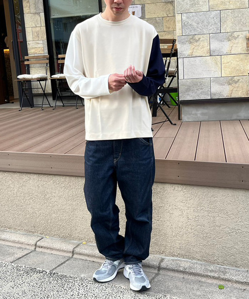 【MASTER FRAME】ダンボールクルーネックロングスリーブTシャツ MASTER FRAME】ダンボールクルーネックロングスリーブTシャツ