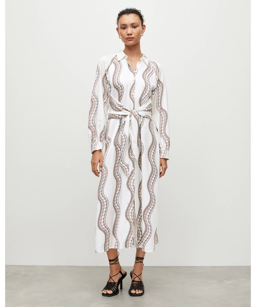 ALLSAINTS シャツワンピース CLANETTA LETICIA MIDI SHIRT DRESS