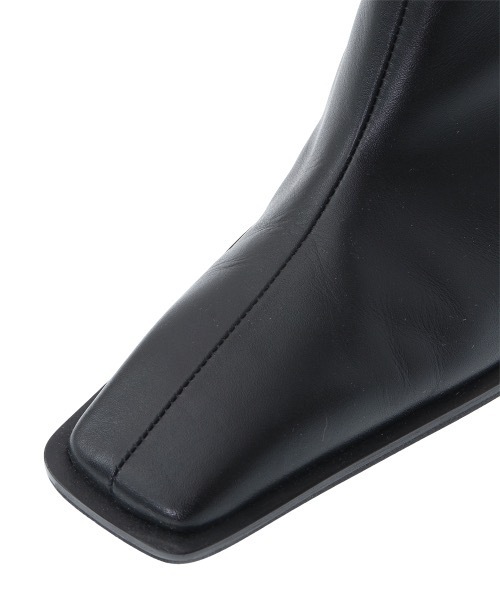 CLANE（クラネ） ブーツ SQUARE EDGE SHORT BOOTS レディース