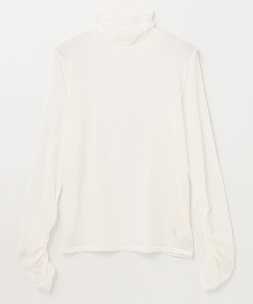 tシャツ カシミヤ混カットトップ レディース