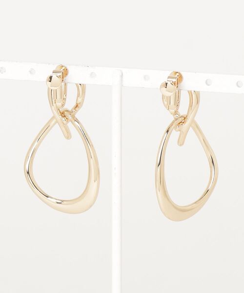 SETUP7（セットアップセブン） イヤリング 「GOLDY」メタル ツイスト