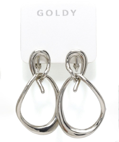 SETUP7（セットアップセブン） イヤリング 「GOLDY」メタル ツイスト