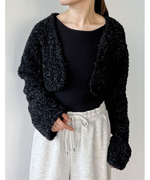 Re:EDIT（リエディ） カーディガン 「2024SS COLLECTION」リボンテープ