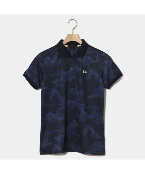 Rosasen ポロシャツ ポロ 「Rosasen/GOLF」クールコアカモフラ Rosasen ポロシャツ ポロ 「Rosasen/GOLF」クールコアカモフラ