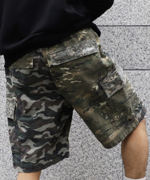 Wild Things カモフラージュカーゴショートパンツ WILD THINGS パンツ 「WILDTHINGS/ワイルドシングス」 カモ