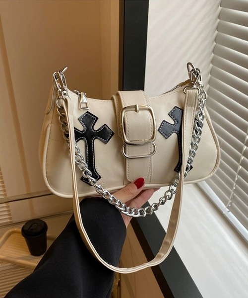 shopnikoniko（ショップにこにこ） ショルダーバッグ バッグ 十字架