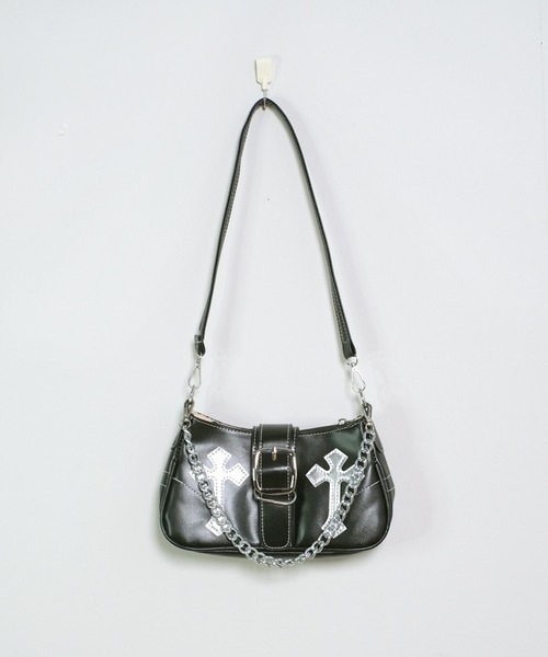 シルバー ショルダーバッグ ハンドル付き 楽天市場】ショルダーバッグ 黒 大きめ レディース シルバー ブラック