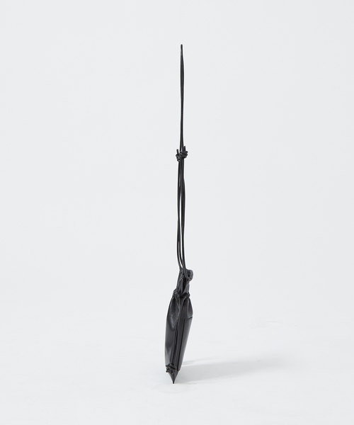 YArKA ショルダーバッグ 「YArKA/ヤーカ」real leather drawstring