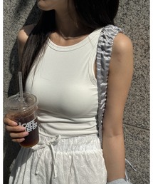 タンクトップ ノースリーブ 3.3 Field Trip／ホールターネックTOP レディース｜ZOZOTOWN Yahoo!店