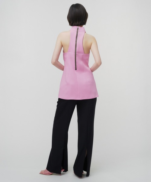 THINGS THAT MATTER ブラウス シャツ DOUBLE CLOTH HALTER NECK