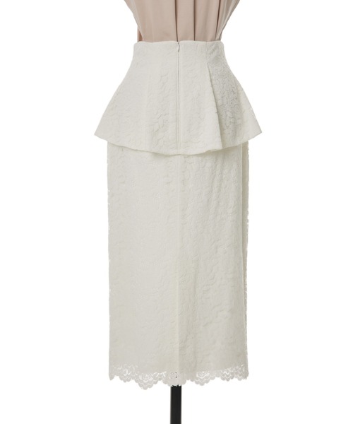 スカート herlipto Rosa Lace Peplum Skirt Her lip to スカート Rosa Lace Peplum Skirt : ZOZOTOWN Yahoo