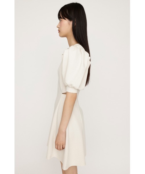 AJE. カットアウト ミニワンピース タック入り【関税なし】 カットアウトミニワンピース[品番：MKSW0055696]｜EATME