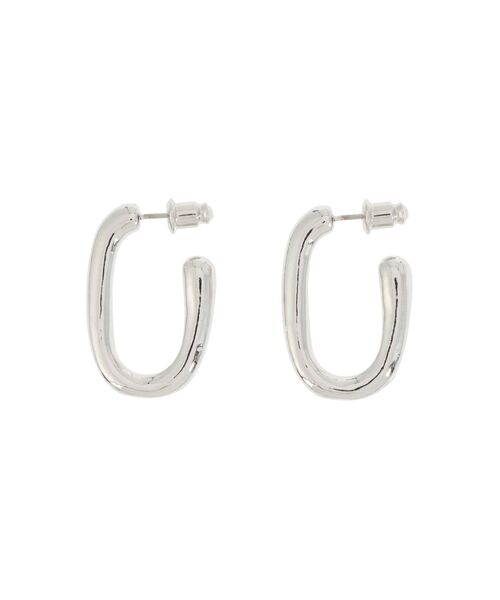ELENDEEK ピアス 2WAYパールフープピアス レディース : ZOZOTOWN
