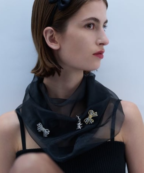 ブローチ 「IRIS 47」bow brooch/ボウ ブローチ レディース_10