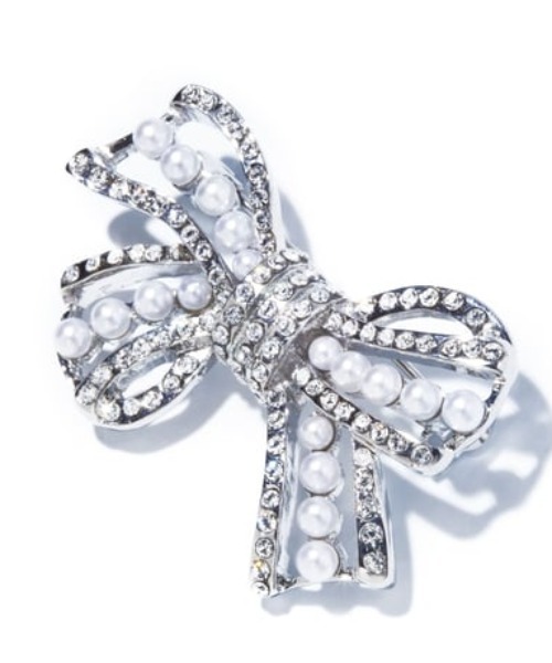 ブローチ 「IRIS 47」bow brooch/ボウ ブローチ レディース_4