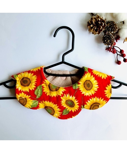 TONE（トネ） スタイ よだれかけ 「hanakago」ひまわり/ベビースタイ