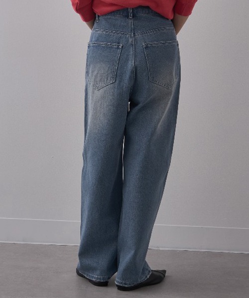 45rpm ハイウエスト ワイドデニム SETUP7 ジーンズ デニム デニムパンツ 「SETUP7」11.5oz ハイ