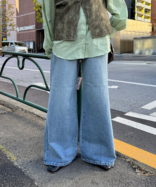 シーニュ⭐︎フレアデニム CIAOPANIC ジーンズ デニム デニムパンツ 「cian denim/シアン