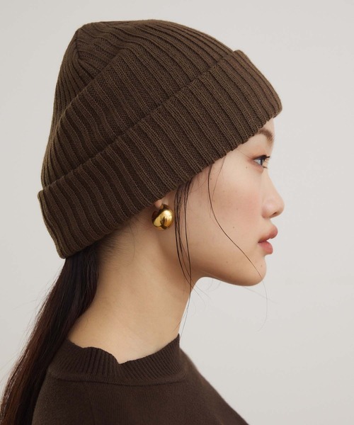 Edit Sheen（エディットシーン） ニット帽 ニットキャップ リブニット