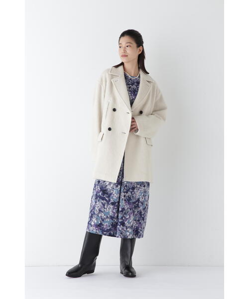 HUMAN WOMANウールシャギーコート、チェスターコート 楽天市場】Mサイズ [2024-25 WINTER COLLECTION]ウールタッチ