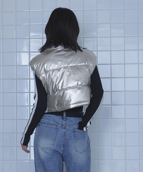 miette（ミエット） ダウンベスト ベスト 中綿ダウンショートベスト