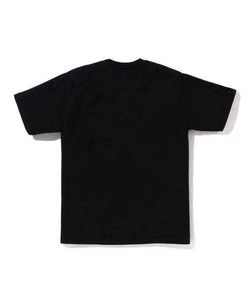 ape tシャツ A BATHING APE tシャツ DRIP CROSSBONE COLLEGE TEE メンズ