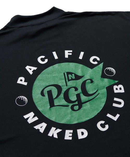 【新品未使用】pacfic golf club モックネックティー Pacific GOLF CLUB tシャツ NAKED GOLF×PGC メンズモックネック