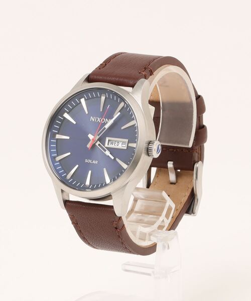 NIXON 腕時計 「NIXON/ニクソン」Sentry Solar Leather アナログ
