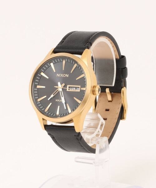 NIXON 腕時計 「NIXON/ニクソン」Sentry Solar Leather アナログ