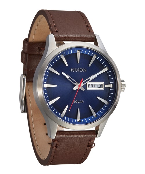 NIXON（ニクソン） 腕時計 「NIXON/ニクソン」Sentry Solar Leather