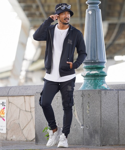 adamsJUGGLER スウェットパンツ ジャージ R/OE カーゴスウェット