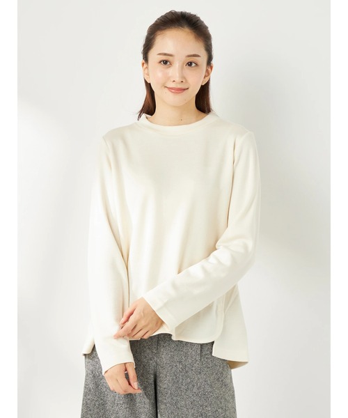 tシャツ ウールポンチプルオーバー レディース