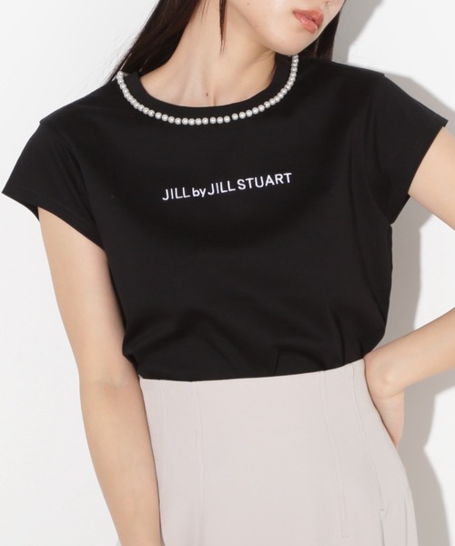 JILL by STUART 「JILL STUART」 半袖カットソー FREE ホワイト