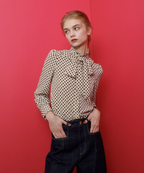LOULOU WILLOUGHBY ブラウス シャツ 「LOULOU WILLOUGHBY