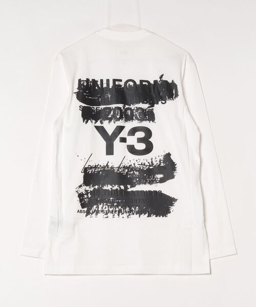 Y-3 tシャツ U GFX LS TEE メンズ レディース : ZOZOTOWN Yahoo!店