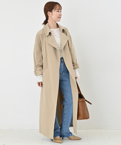 SLOBE IENA ブラウス シャツ レースフレアスリーブブラウス
