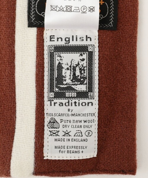 マフラー ENGLISH TRADITION × BEAMS PLUS / 別注 スクールマフラー メンズ_20