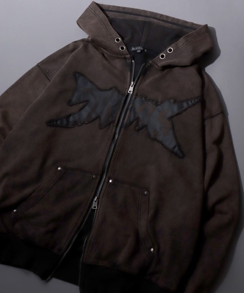 SITRY（シトリー） パーカー 2026AW Grunge Style Sweat Hoodie